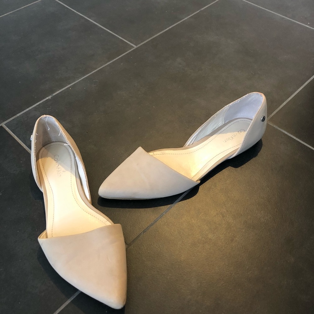 Calvin Klein flats